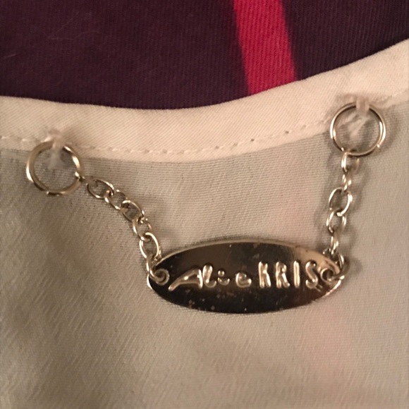 Tri Colored Top - Picture 3 of 4